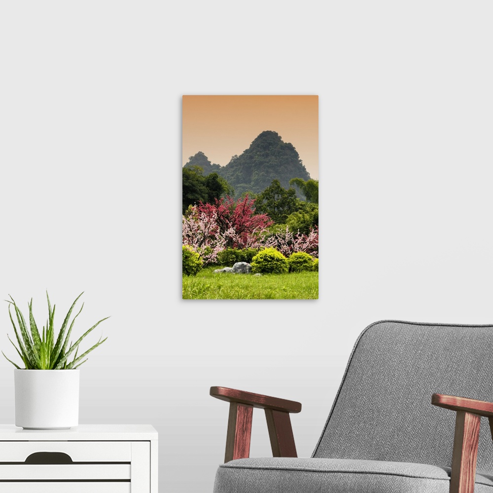 A modern room featuring Beautiful Asian Garden, China 10MKm2 Collection.