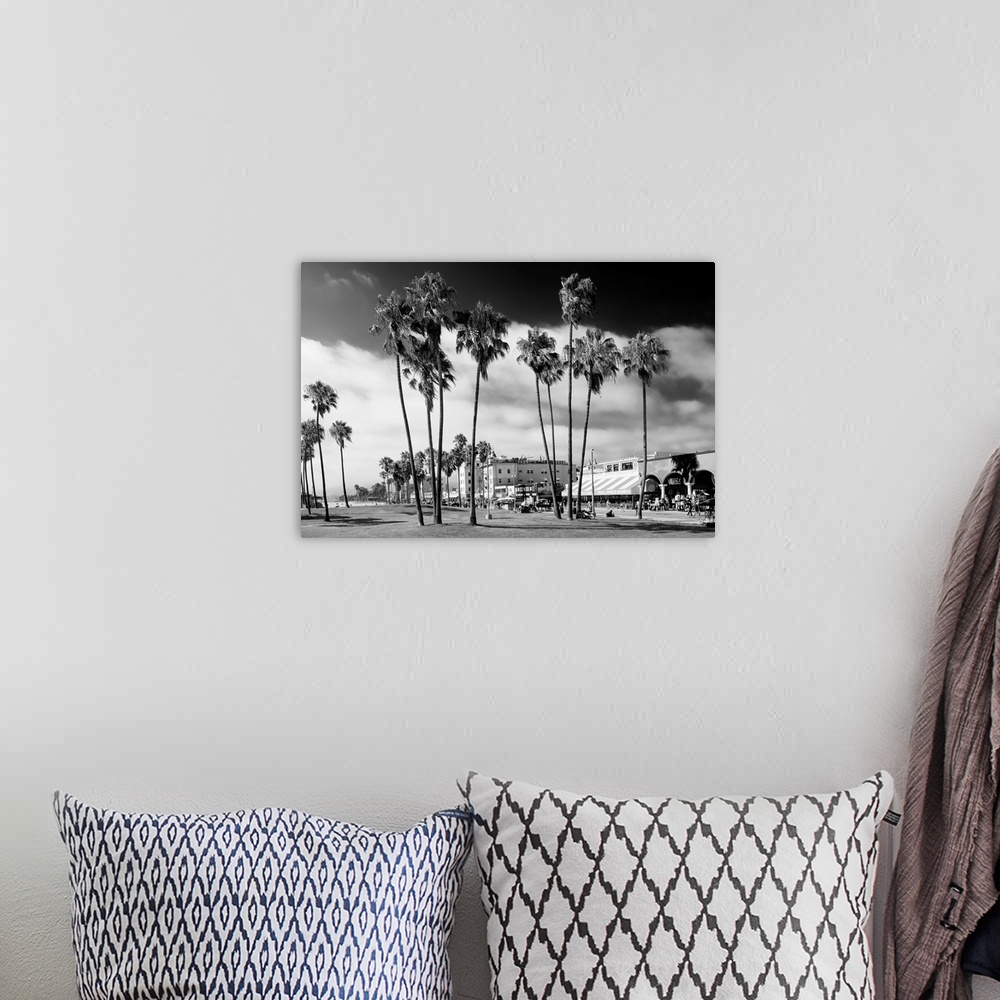 A bohemian room featuring Discover California in BLACK AND WHITE and White, seen by photographer Philippe Hugonnard, passin...