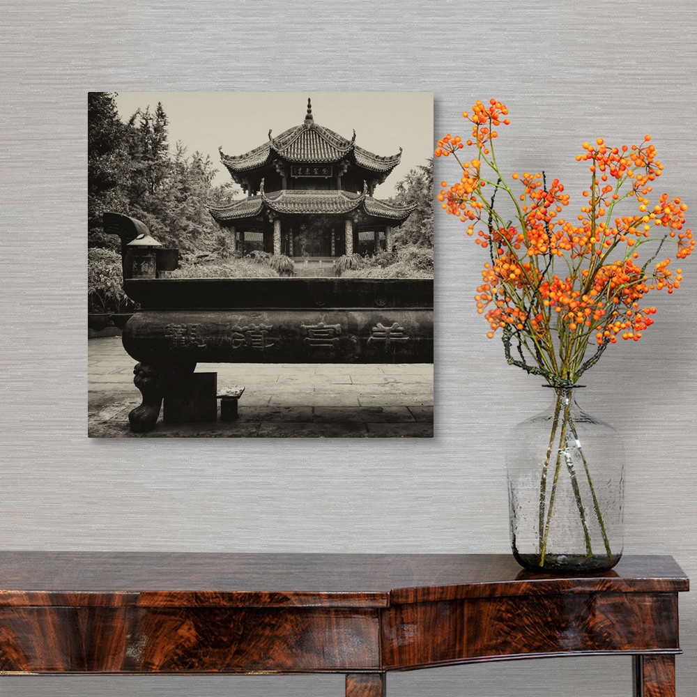 A traditional room featuring Chinese Temple, China 10MKm2 Collection.