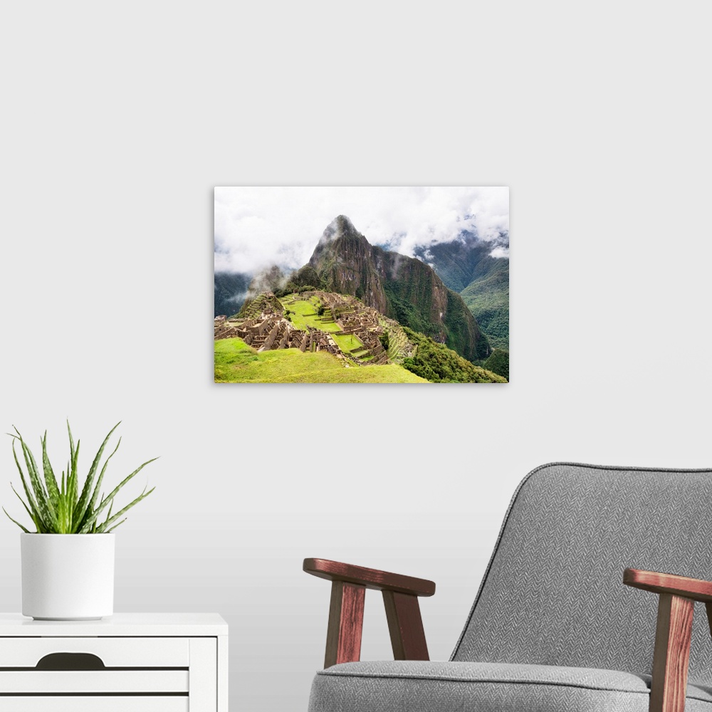 A modern room featuring "Colors of Peru" is a captivating photography collection that captures the vibrant essence and ri...