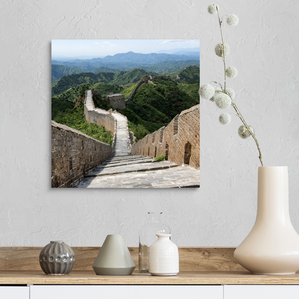 A farmhouse room featuring Great Wall of China, China 10MKm2 Collection.