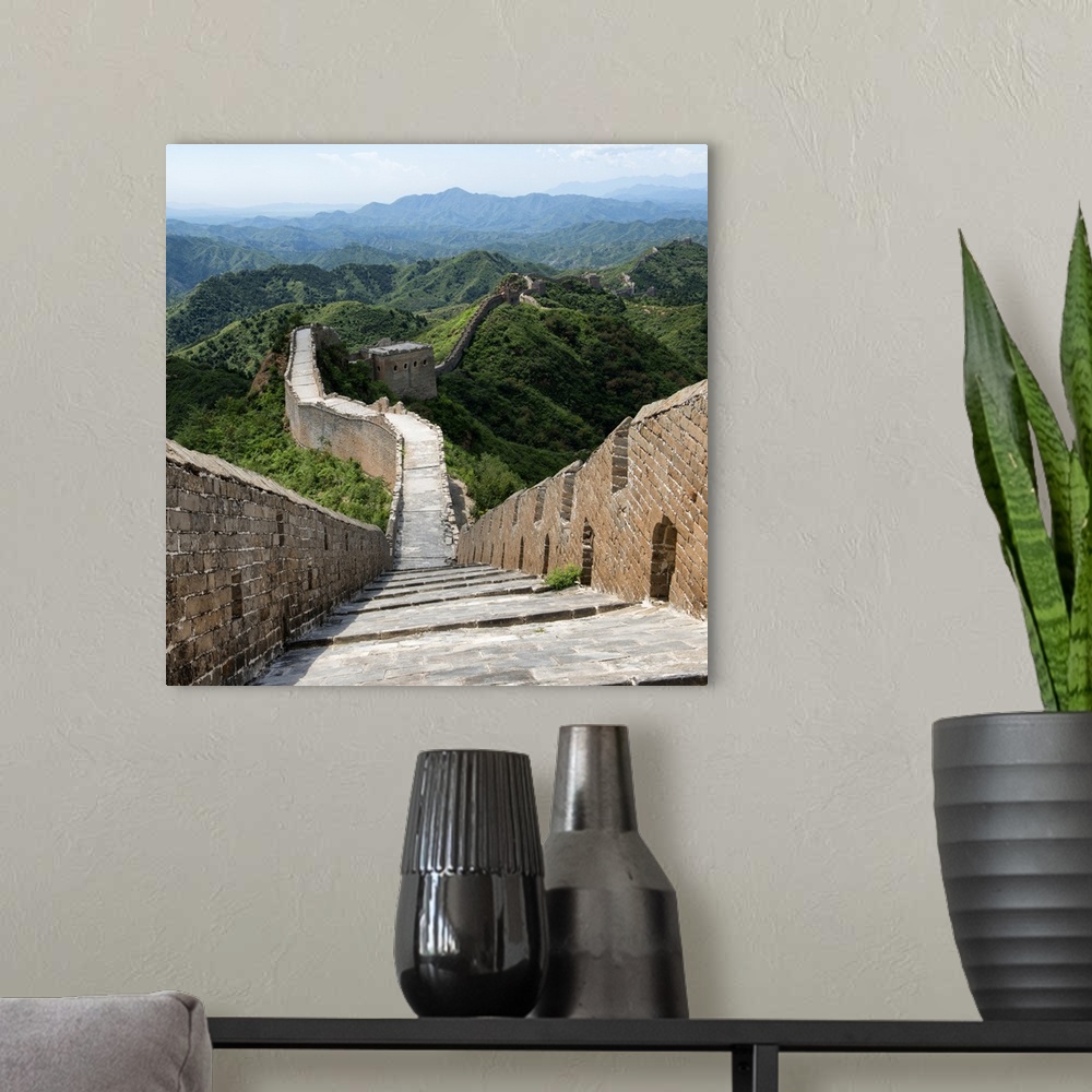 A modern room featuring Great Wall of China, China 10MKm2 Collection.