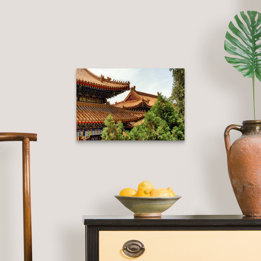 A traditional room featuring Summer Palace Architecture, China 10MKm2 Collection.