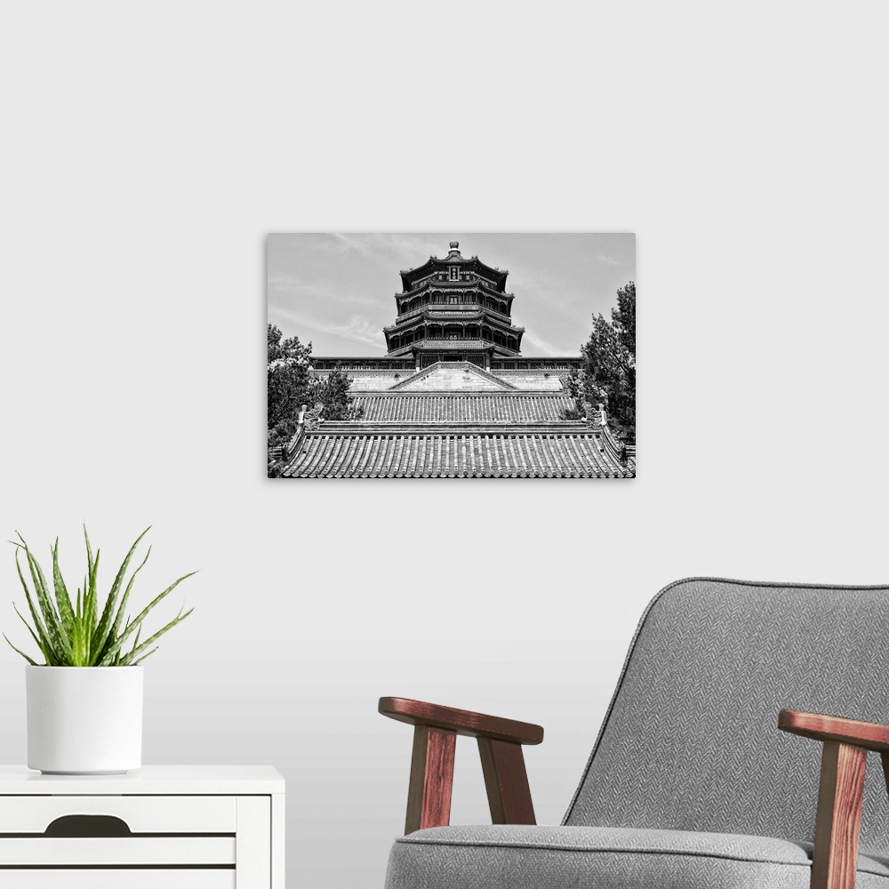 A modern room featuring Summer Palace Temple, China 10MKm2 Collection.