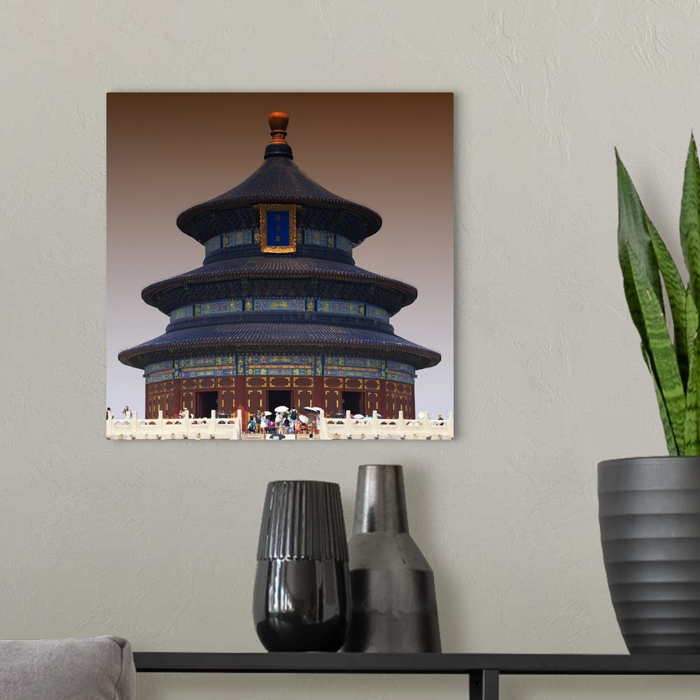 A modern room featuring Temple of Heaven, Beijing, China 10MKm2 Collection.