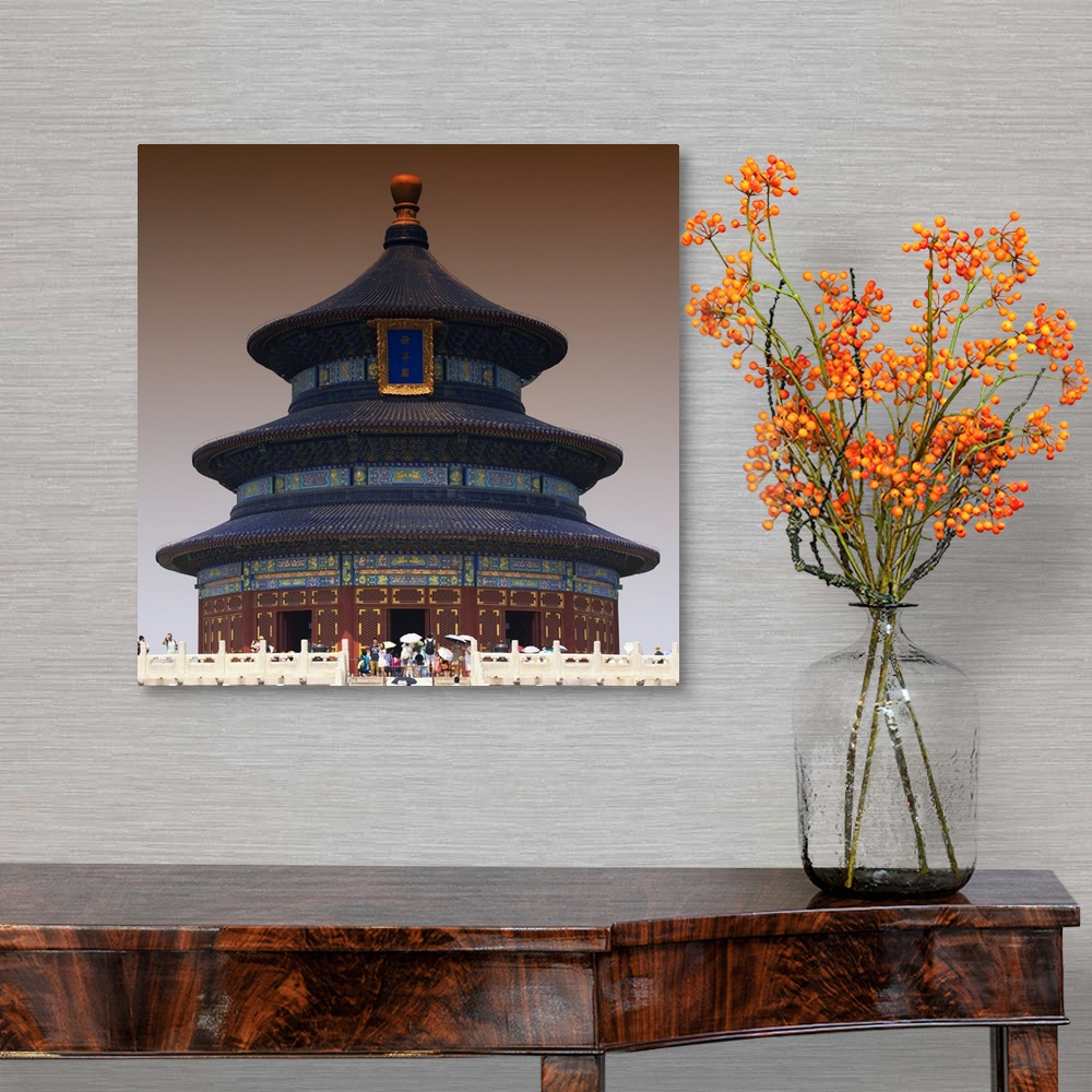 A traditional room featuring Temple of Heaven, Beijing, China 10MKm2 Collection.