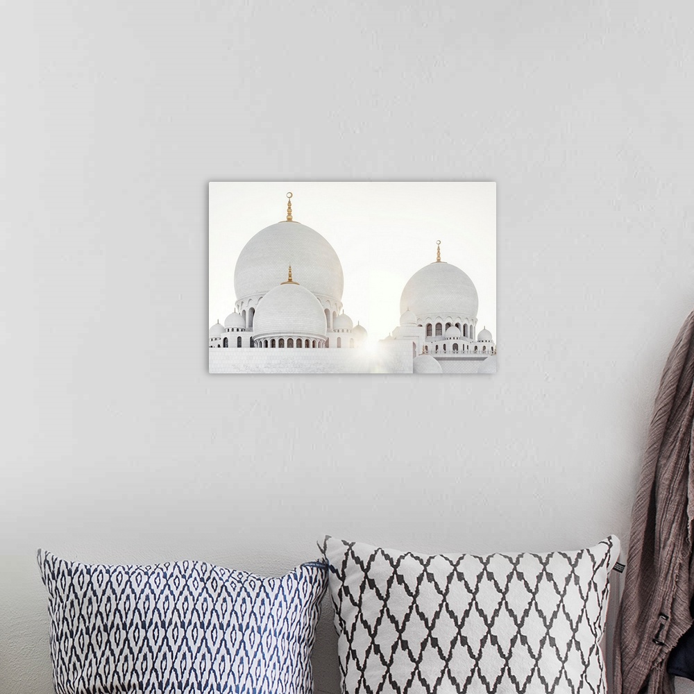 A bohemian room featuring White Mosque Collection by Philippe Hugonnard