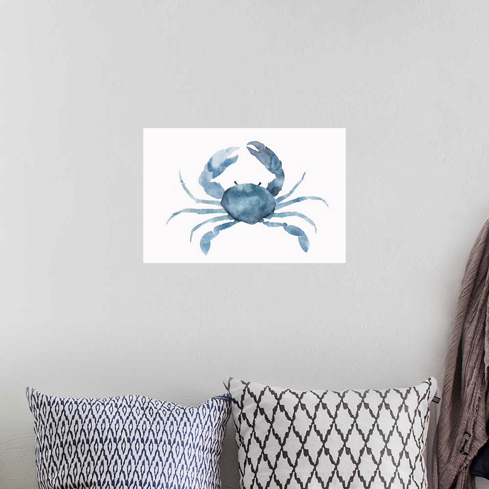A bohemian room featuring Blue Crab