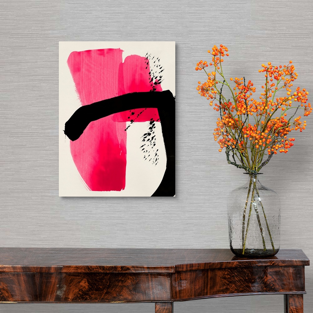 A traditional room featuring Bright Strokes II