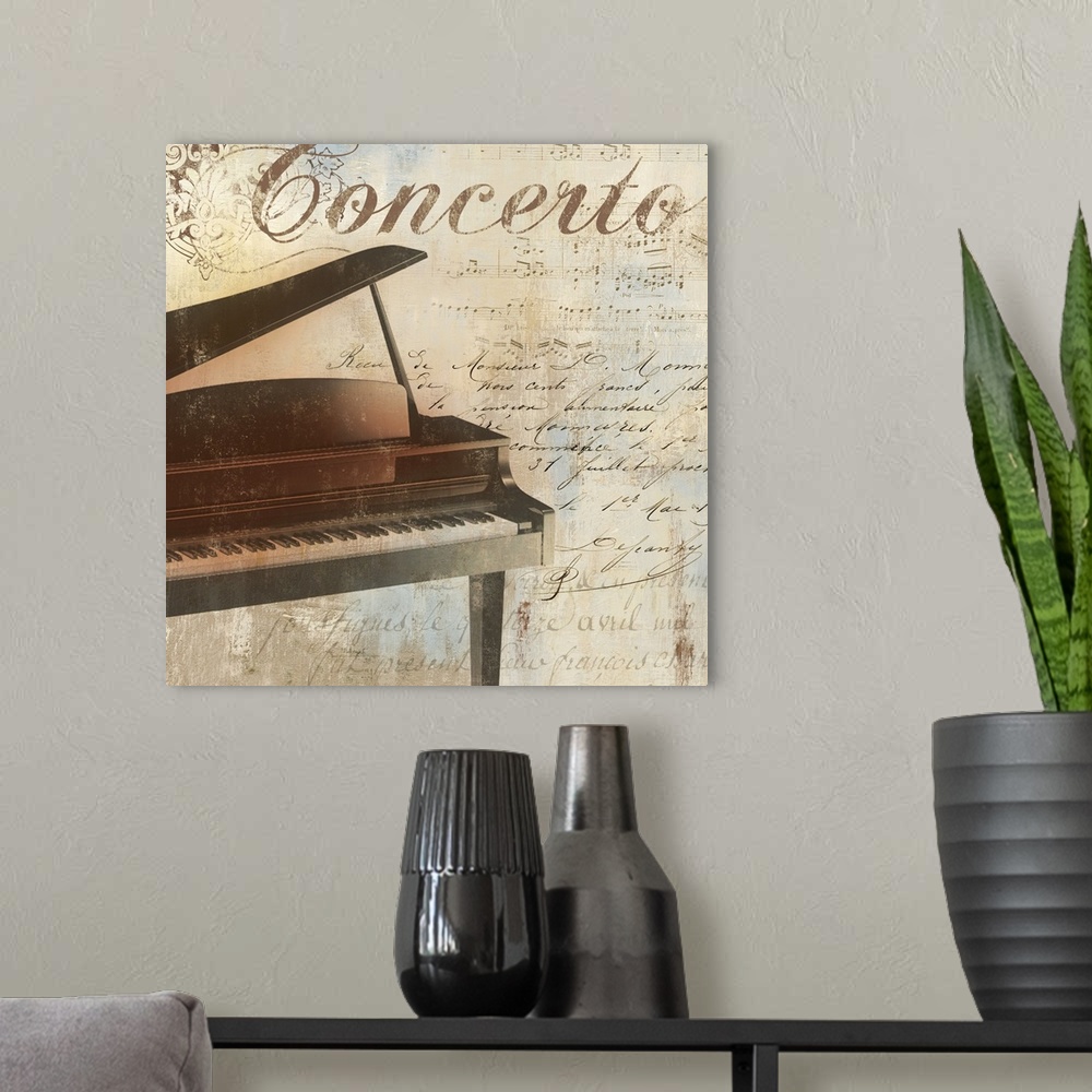 A modern room featuring Concerto