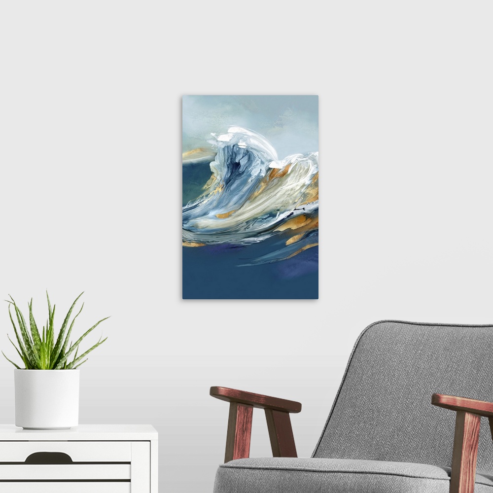 A modern room featuring Fantasy Wave