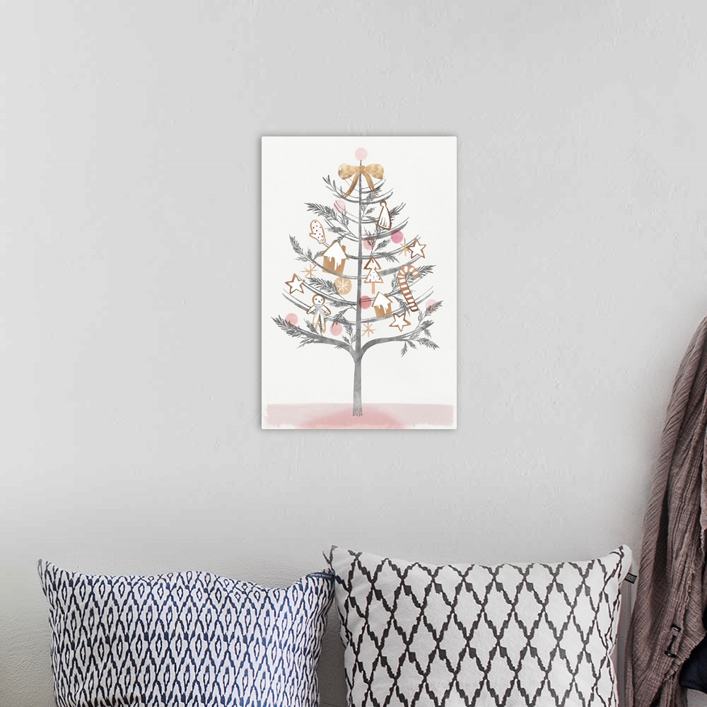 A bohemian room featuring Ginger Bread Tree II