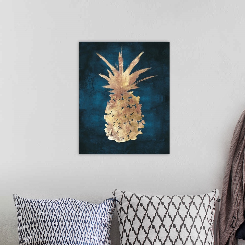 A bohemian room featuring Golden Night Pineapple