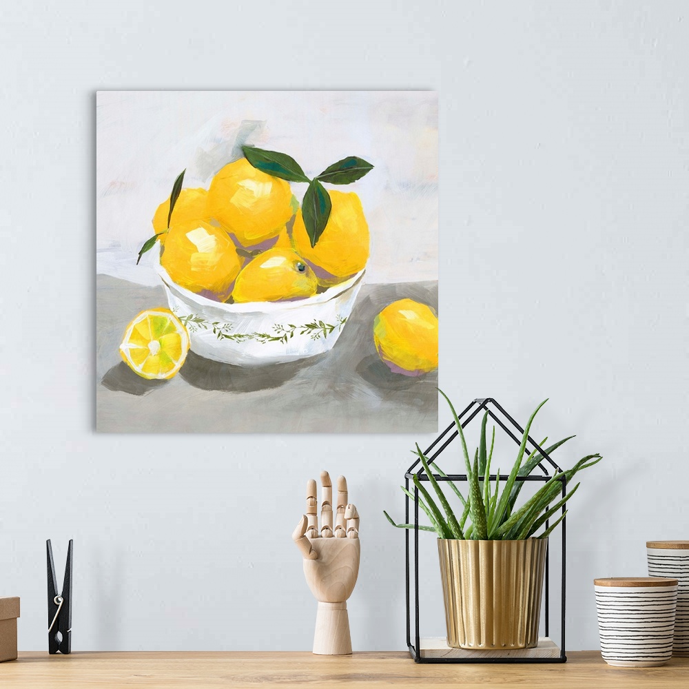 A bohemian room featuring Lemons