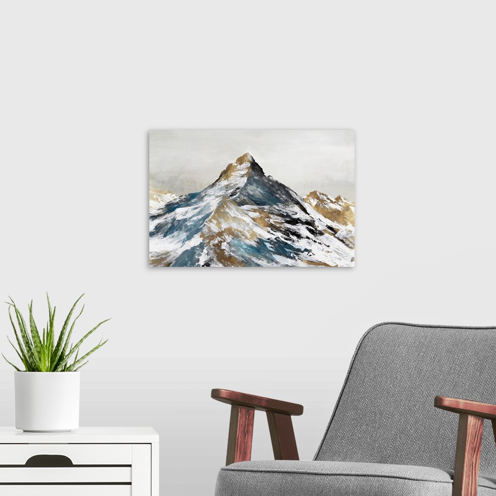 A modern room featuring Majestic Alps
