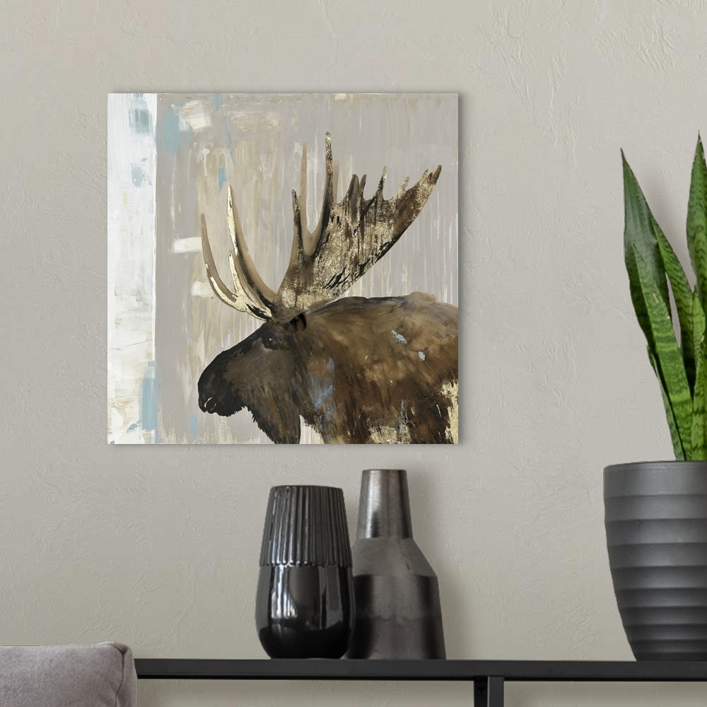 A modern room featuring Moose Tails I