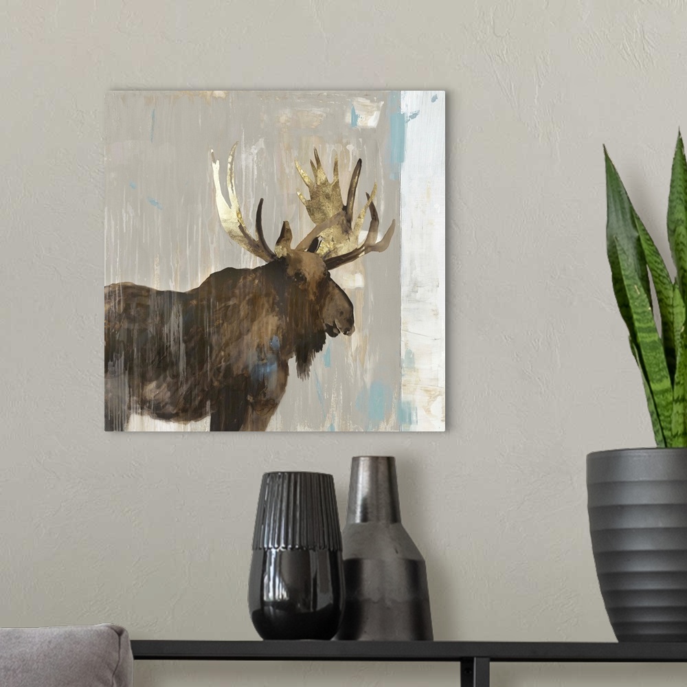 A modern room featuring Moose Tails II
