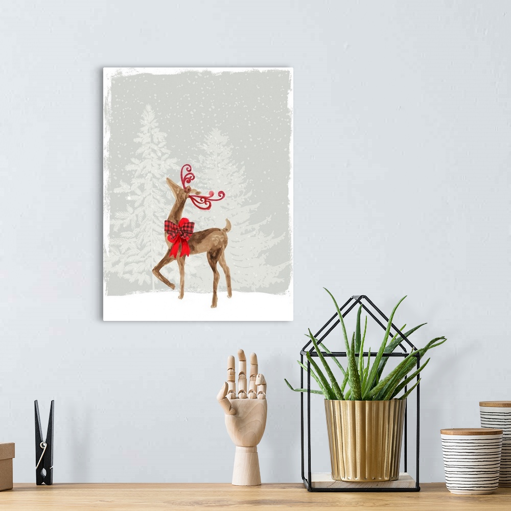 A bohemian room featuring Reindeer Stance