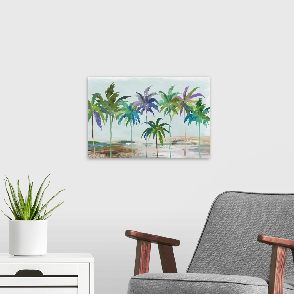 A modern room featuring Tropical Dream