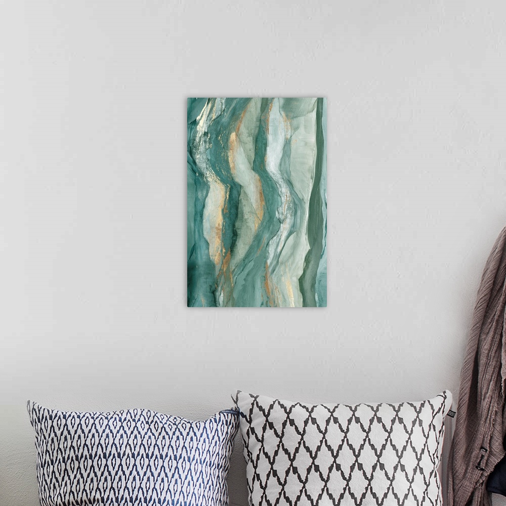 A bohemian room featuring Waves