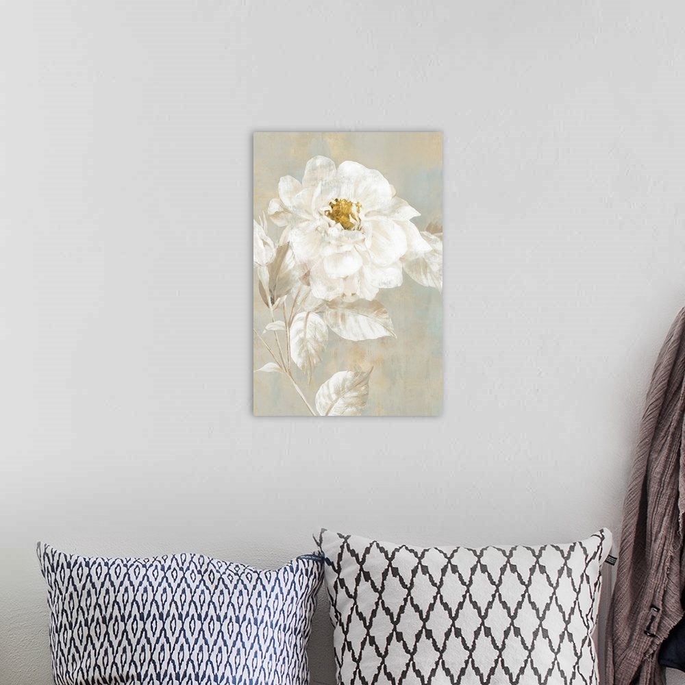A bohemian room featuring White Rose I
