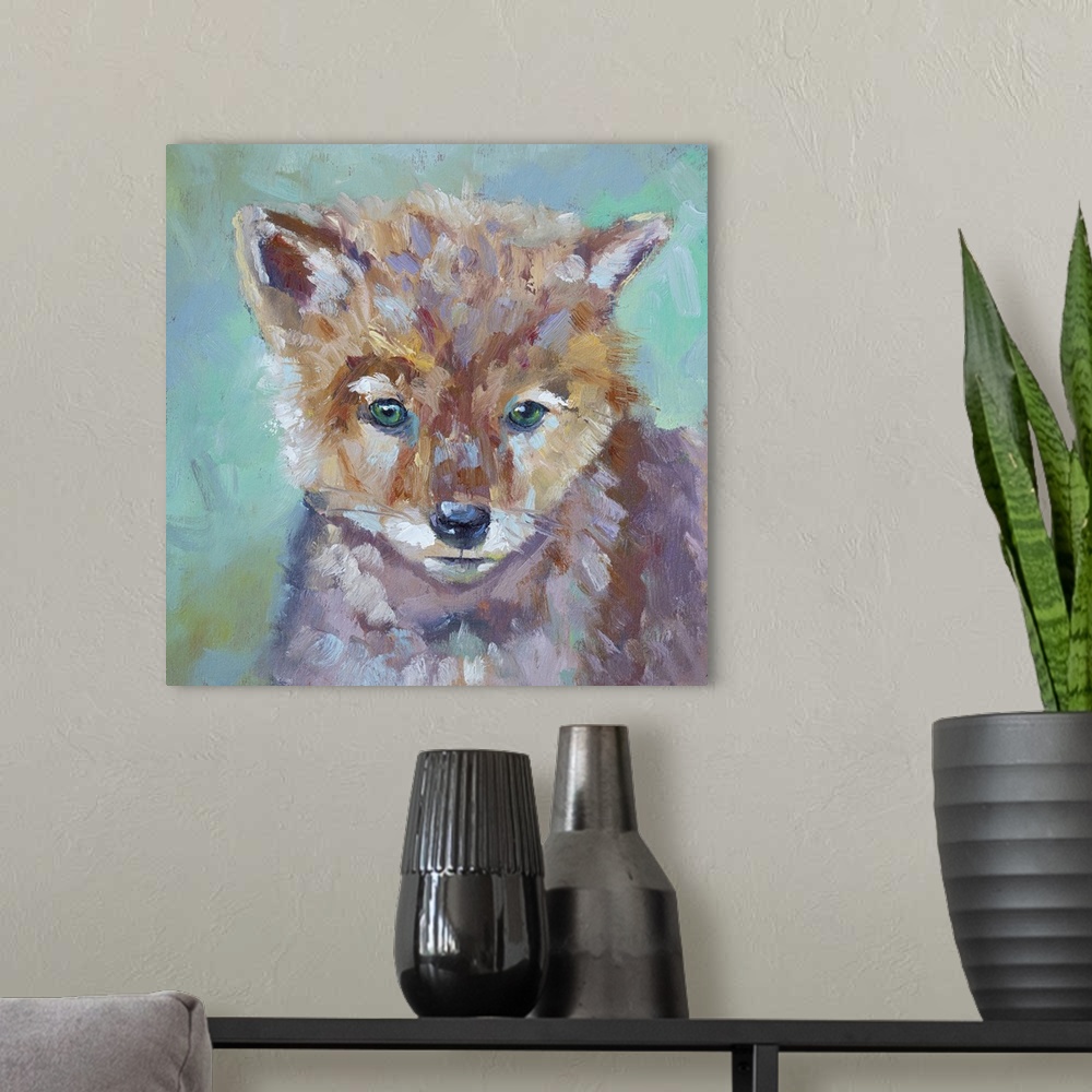 A modern room featuring Cutest Coyote