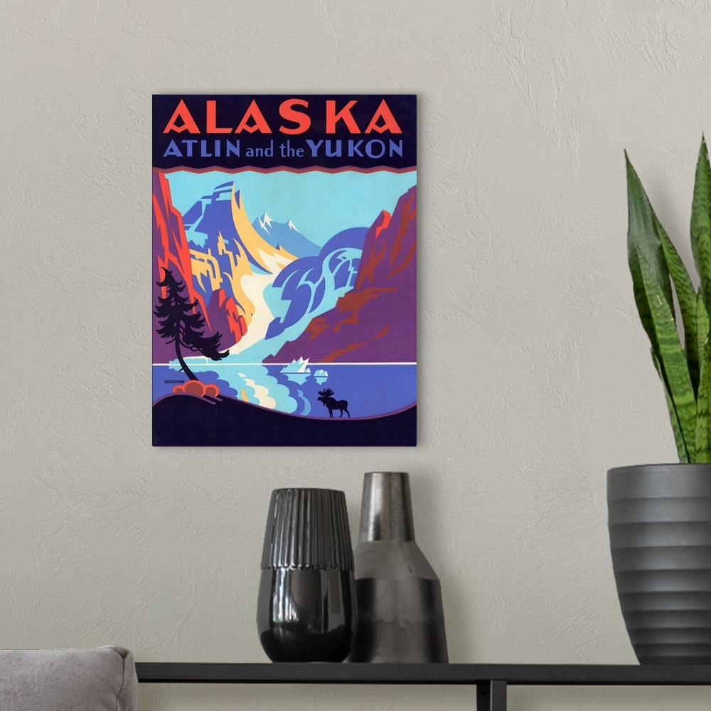 A modern room featuring Alaska Atlin and the Yukon