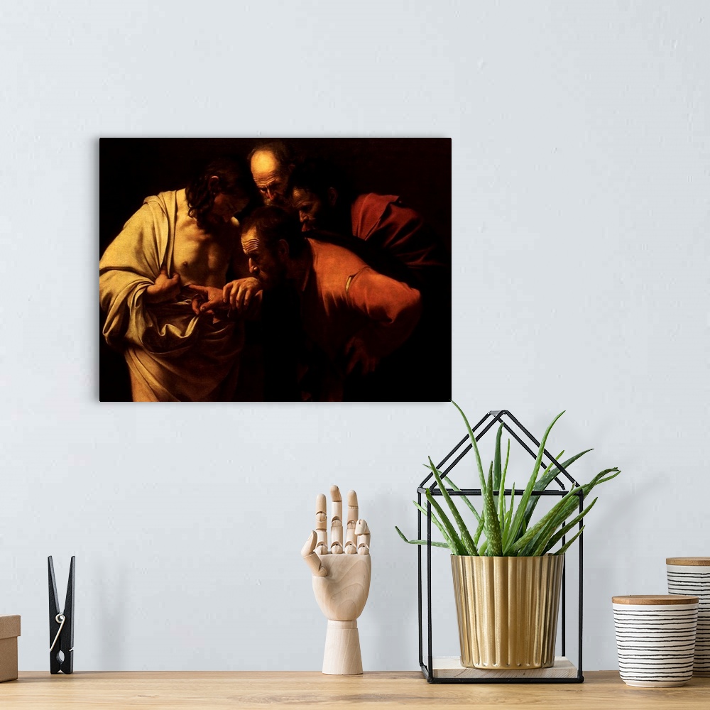 A bohemian room featuring Doubting Thomas