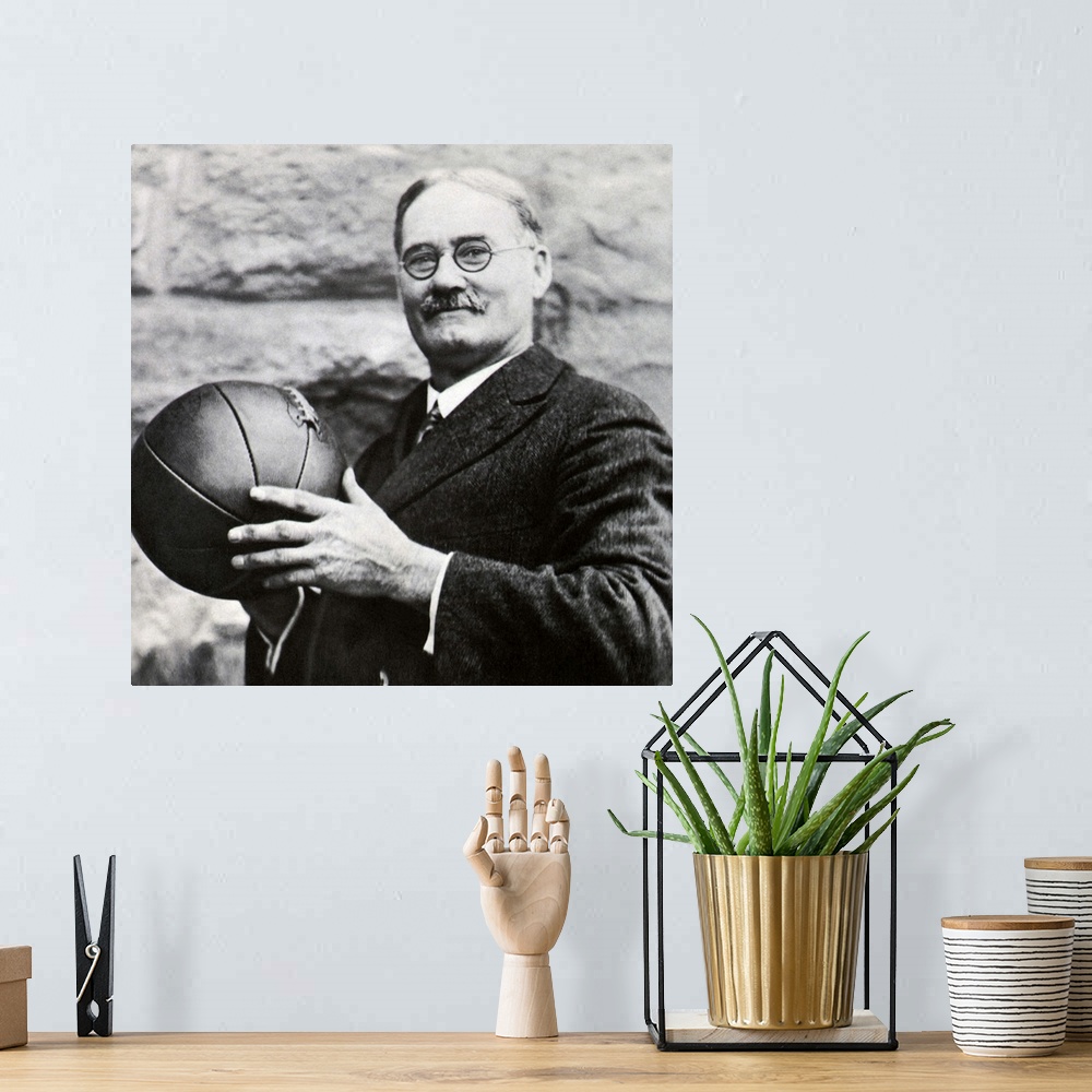 A bohemian room featuring Dr. James Naismith