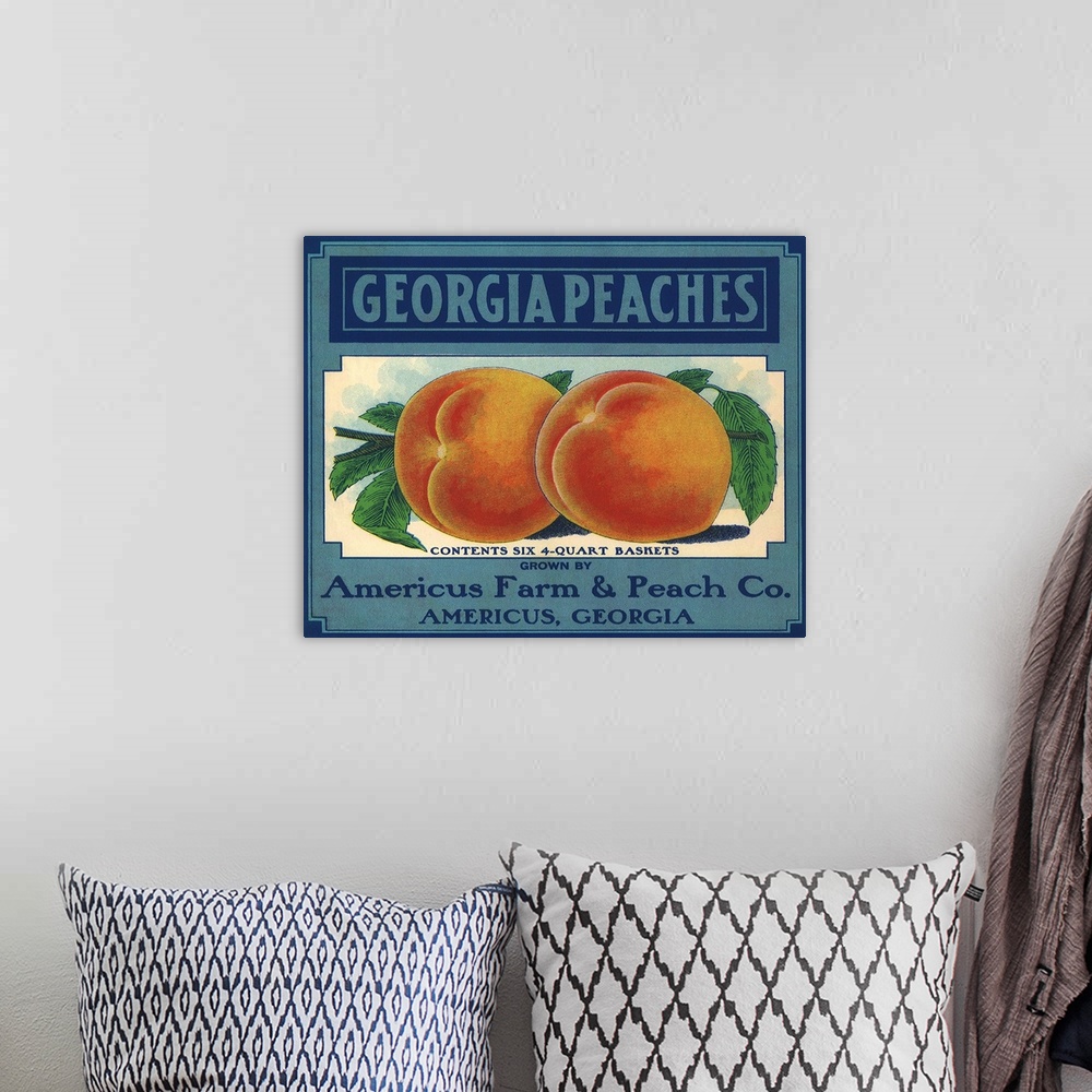 A bohemian room featuring Georgia Peaches