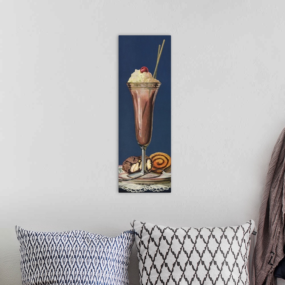 A bohemian room featuring Ice Cream Float
