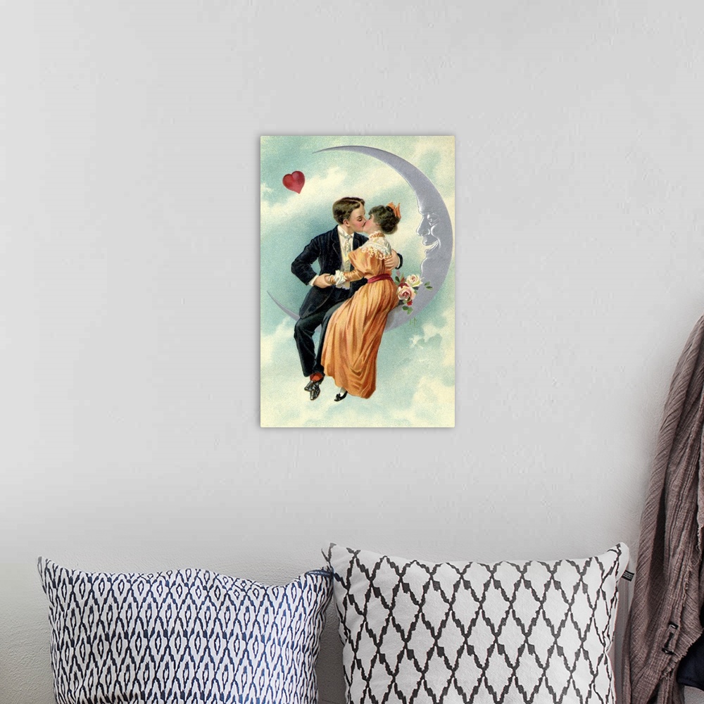 A bohemian room featuring Kiss on the Moon