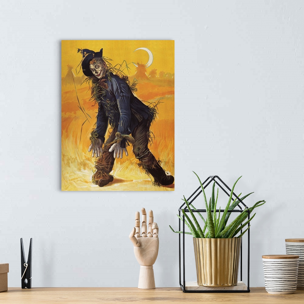 A bohemian room featuring The Wizard of Oz