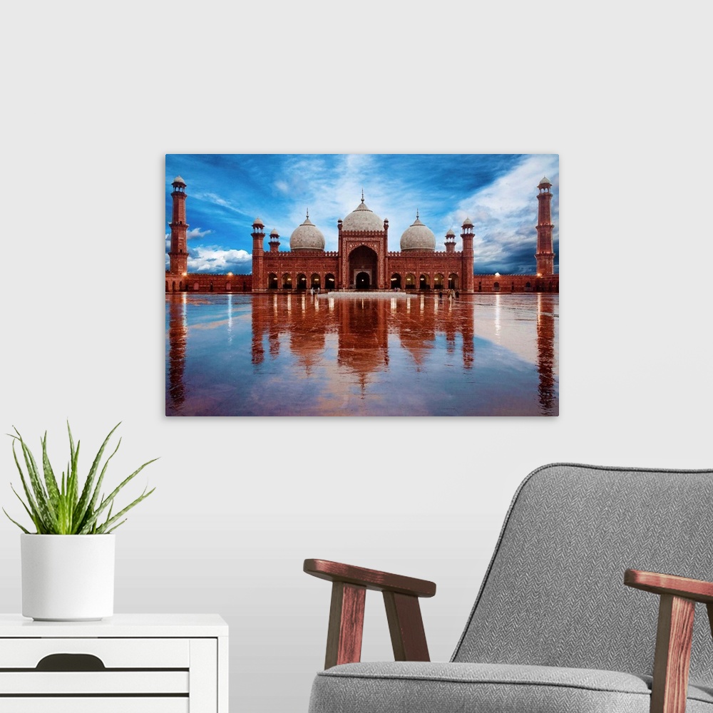 A modern room featuring Historical place in Lahore, Pakistan.