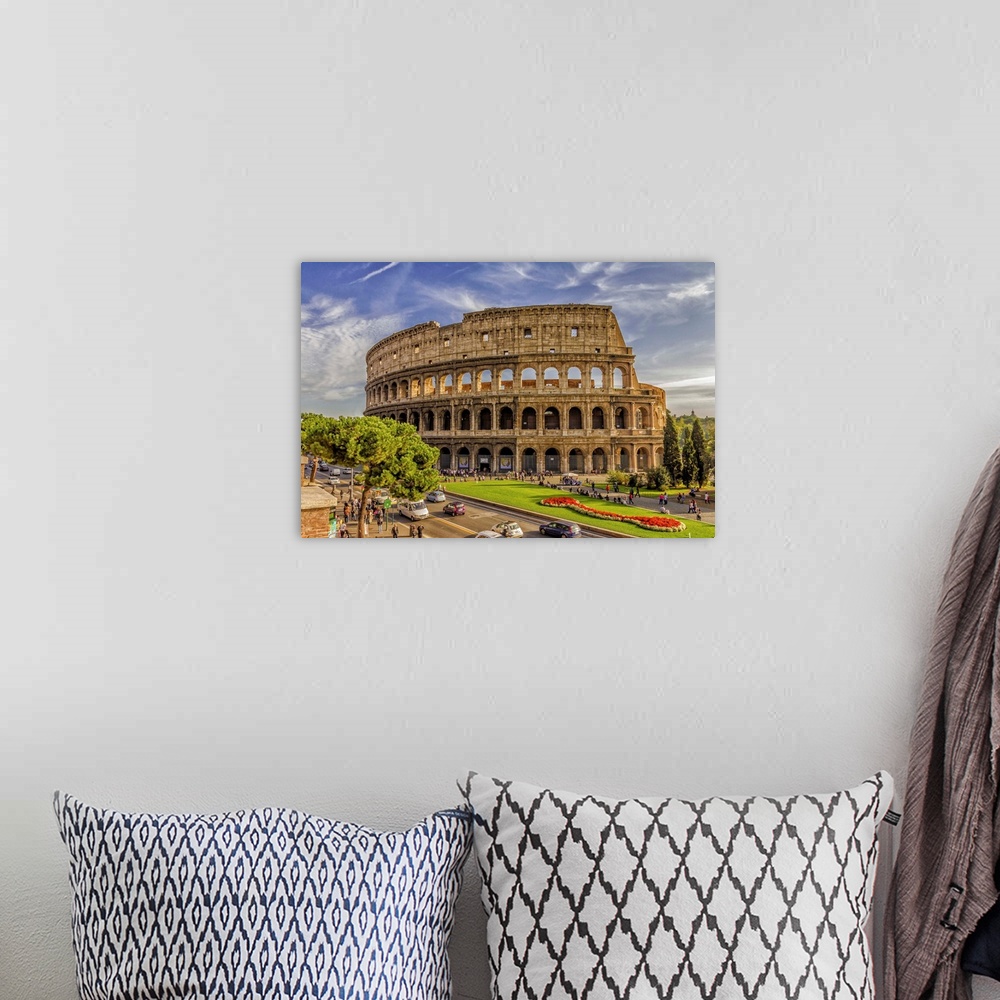 A bohemian room featuring Colosseum