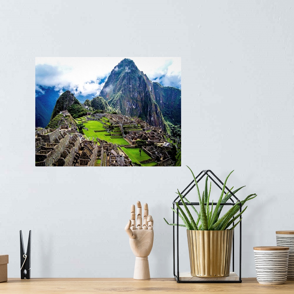 A bohemian room featuring Machu Picchu is believed to have been the private estate of the 15th-century Incan emperor Pachac...