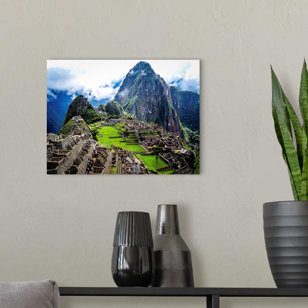 A modern room featuring Machu Picchu is believed to have been the private estate of the 15th-century Incan emperor Pachac...