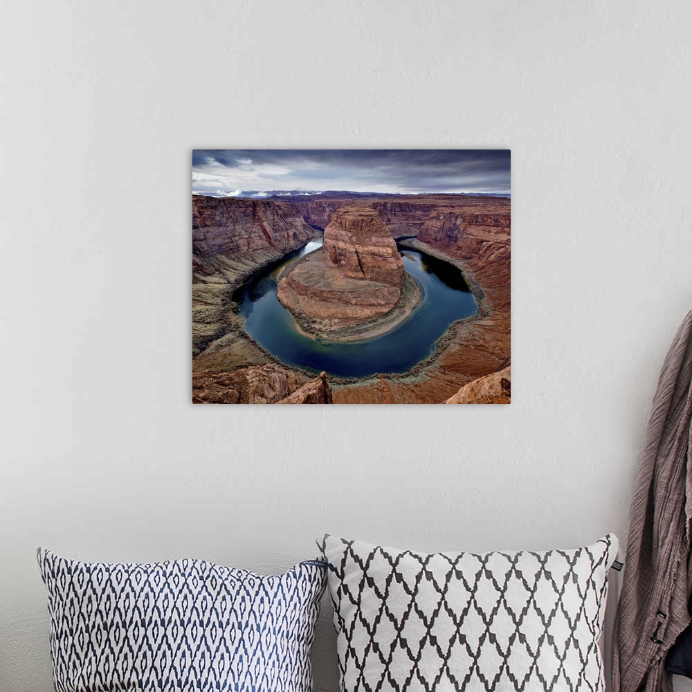 A bohemian room featuring Storm at Horseshoe Bend