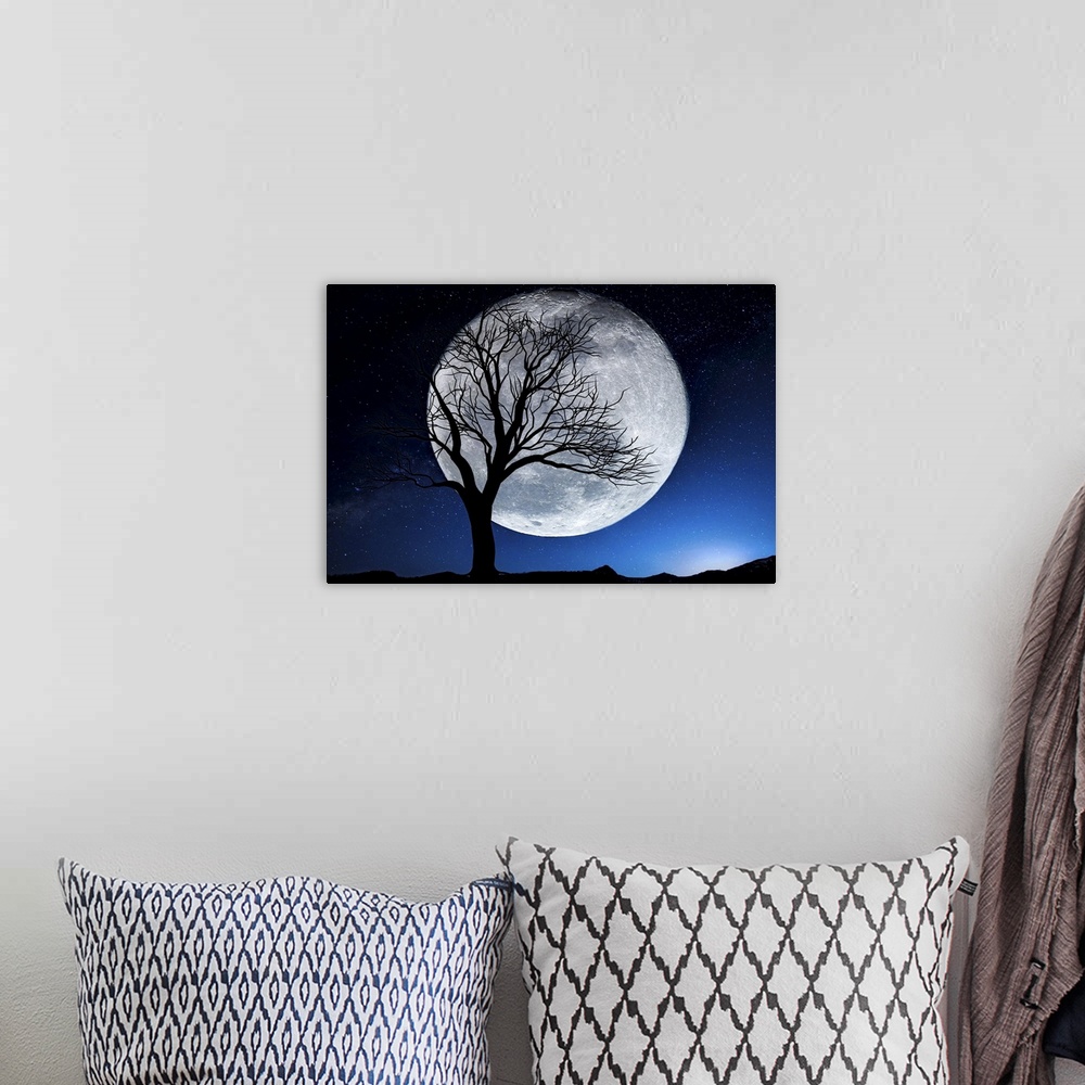 A bohemian room featuring The Moon