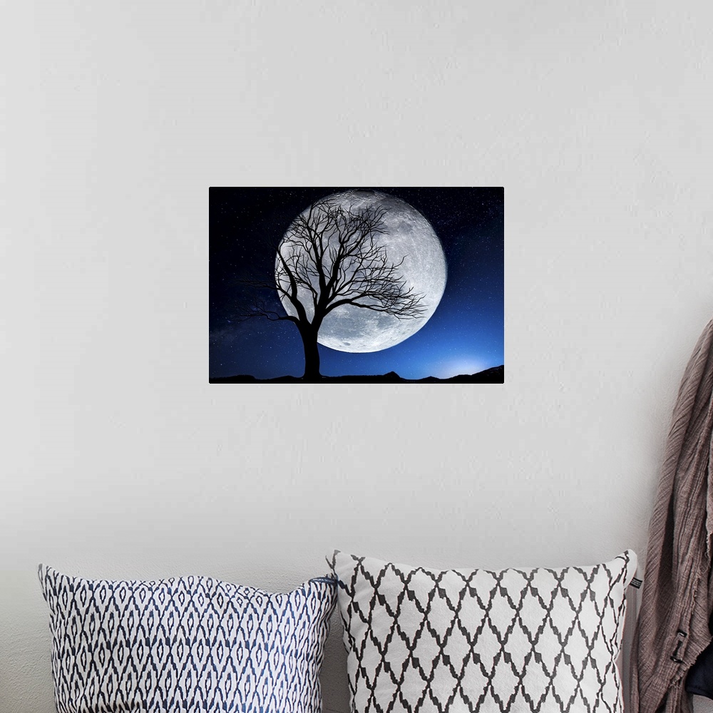 A bohemian room featuring The Moon