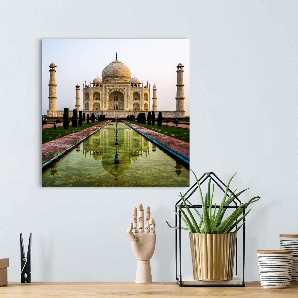 A bohemian room featuring The Taj
