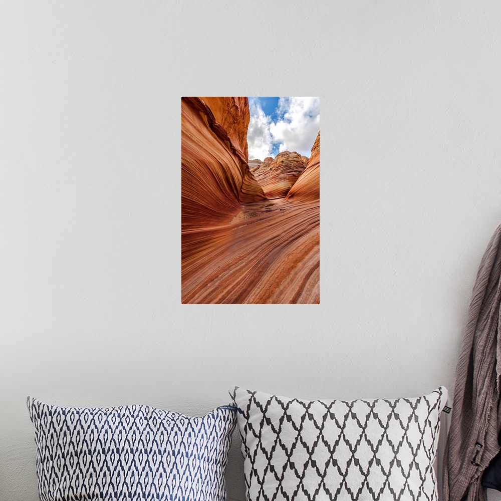 A bohemian room featuring Sandstone formations at Vermilion Cliffs.
