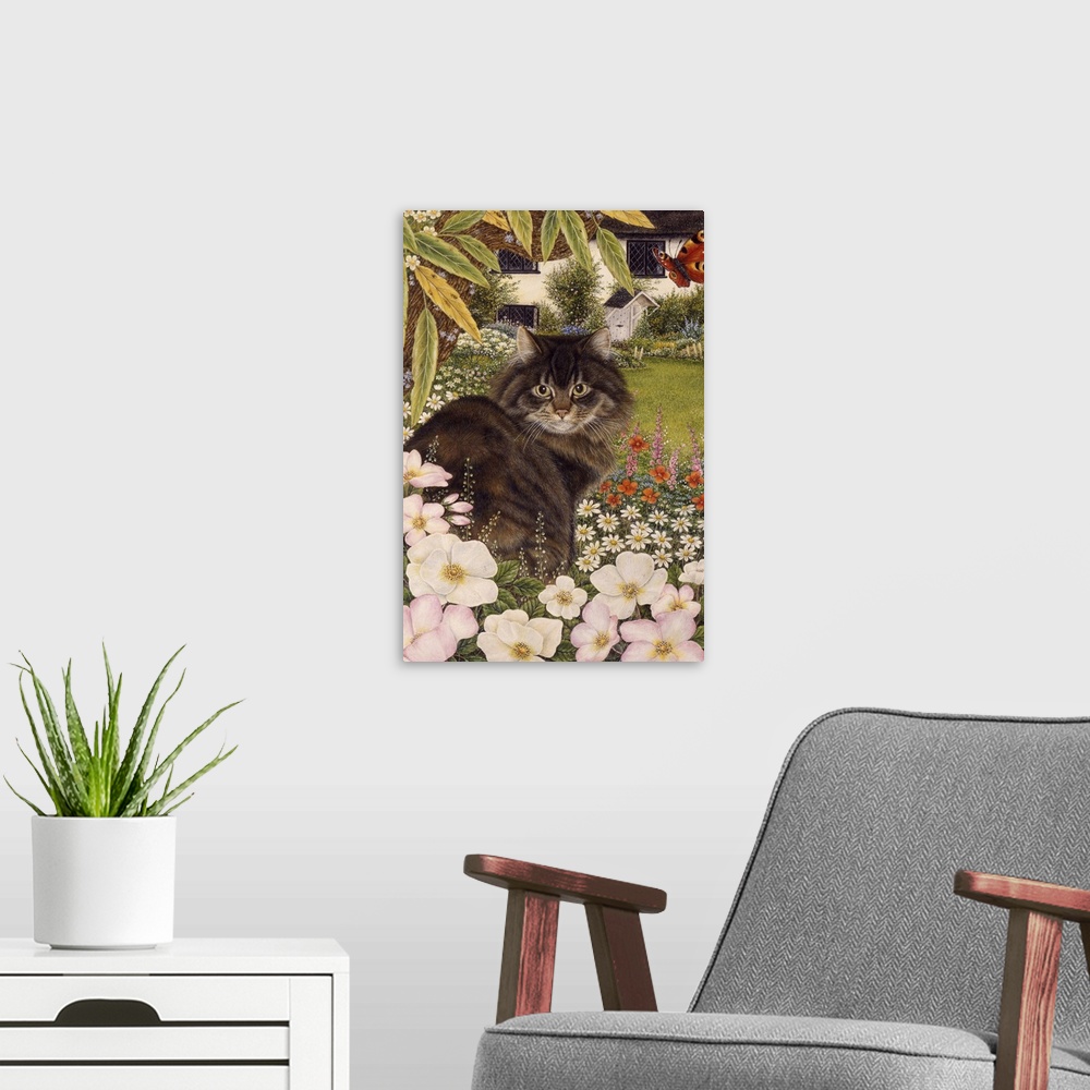 A modern room featuring Country Cat