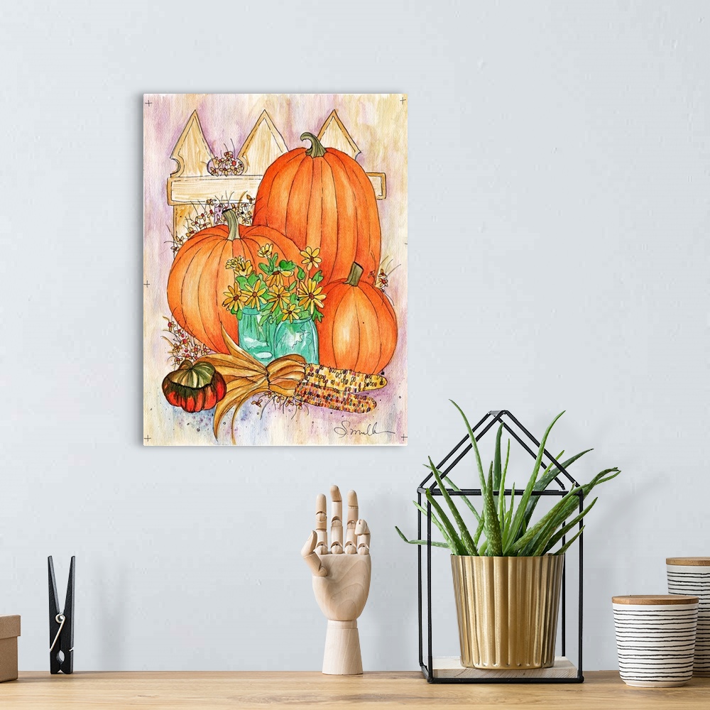 A bohemian room featuring Harvest I