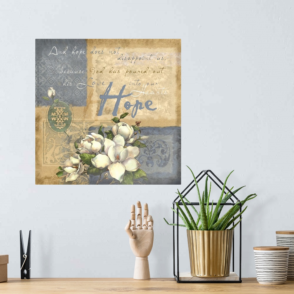 A bohemian room featuring Hope