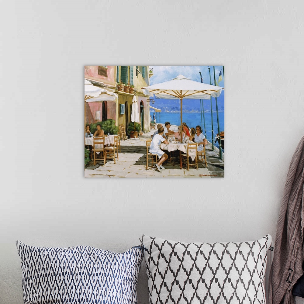 A bohemian room featuring Lunch in Portofino