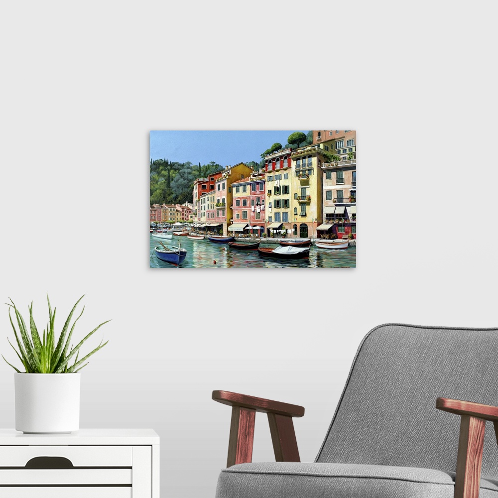 A modern room featuring Portofino