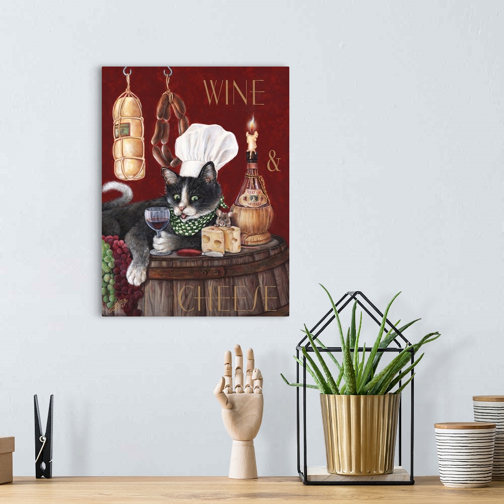 A bohemian room featuring Wine And Cheese