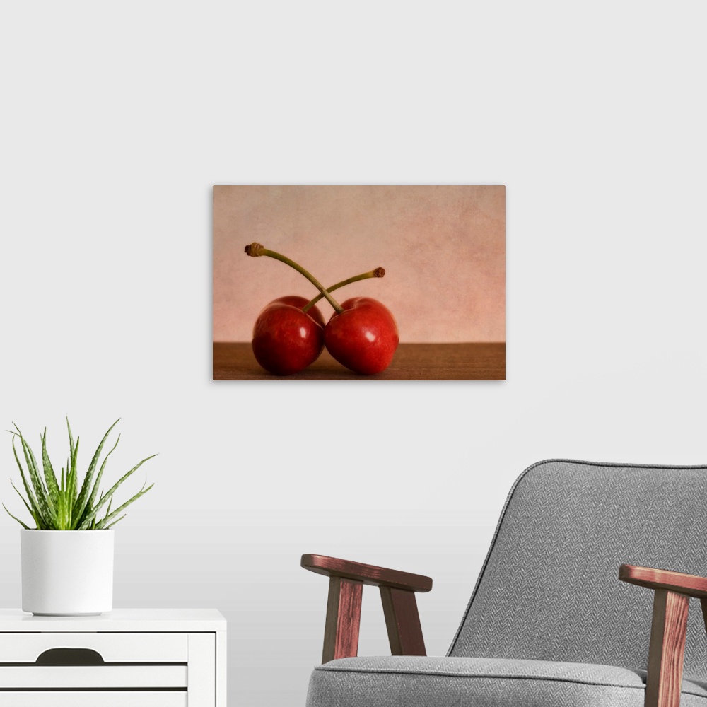 A modern room featuring Cherries In Love