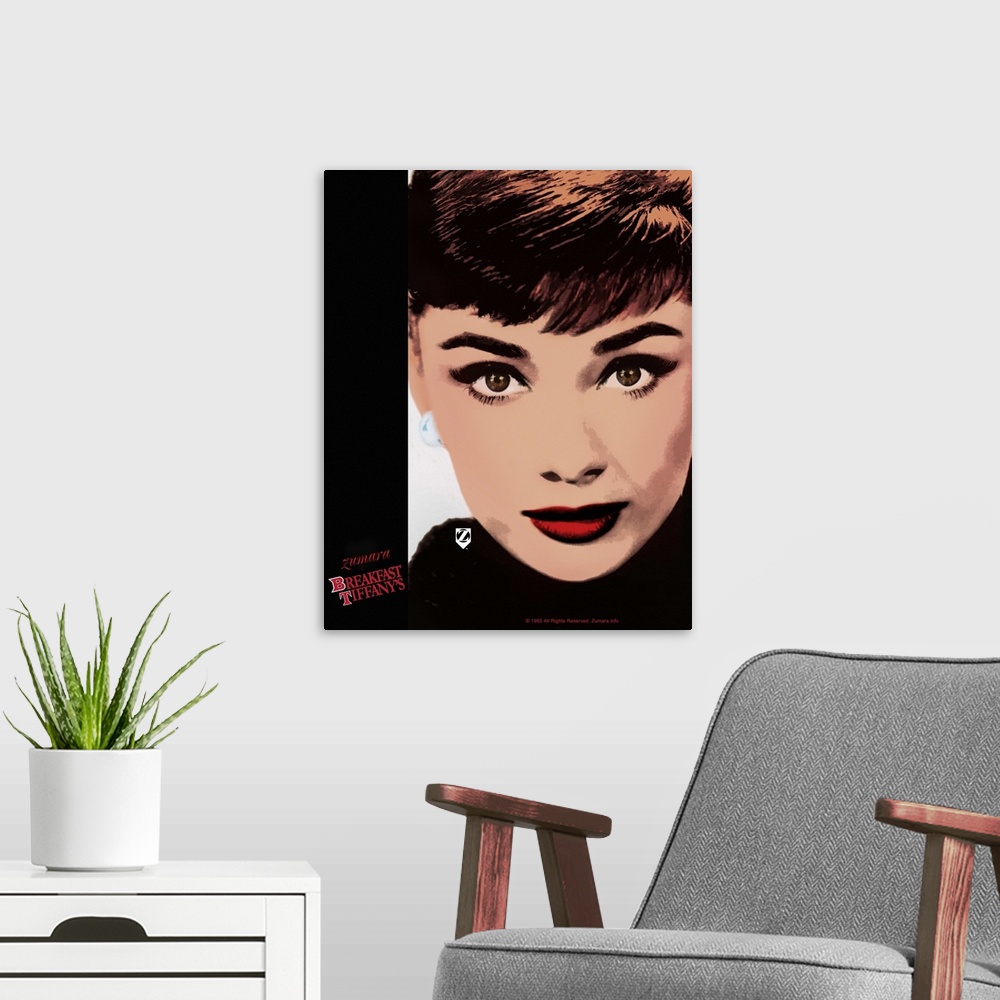 A modern room featuring Audrey Hepburn Beauty Shot